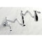 Kingston Brass KS2101TAL Tudor Wall Mount Pot Filler, Polished Chrome KS2101TAL - alternate 3